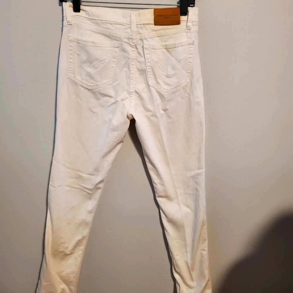 Fabrizio Giana White Jeans